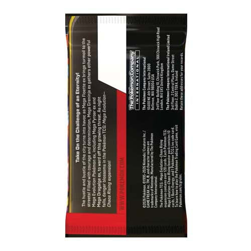 Pokémon TCG: Mega Evolution Chaos Rising Single Booster Pack