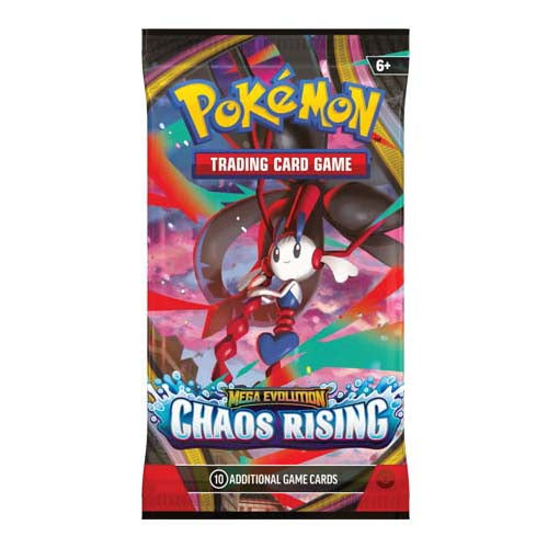 Pokémon TCG: Mega Evolution Chaos Rising Single Booster Pack