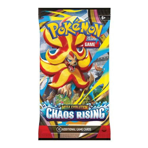 Pokémon TCG: Mega Evolution Chaos Rising Single Booster Pack
