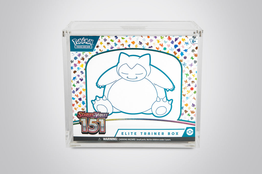 Pokémon Elite Trainer Box Acrylic Display Case