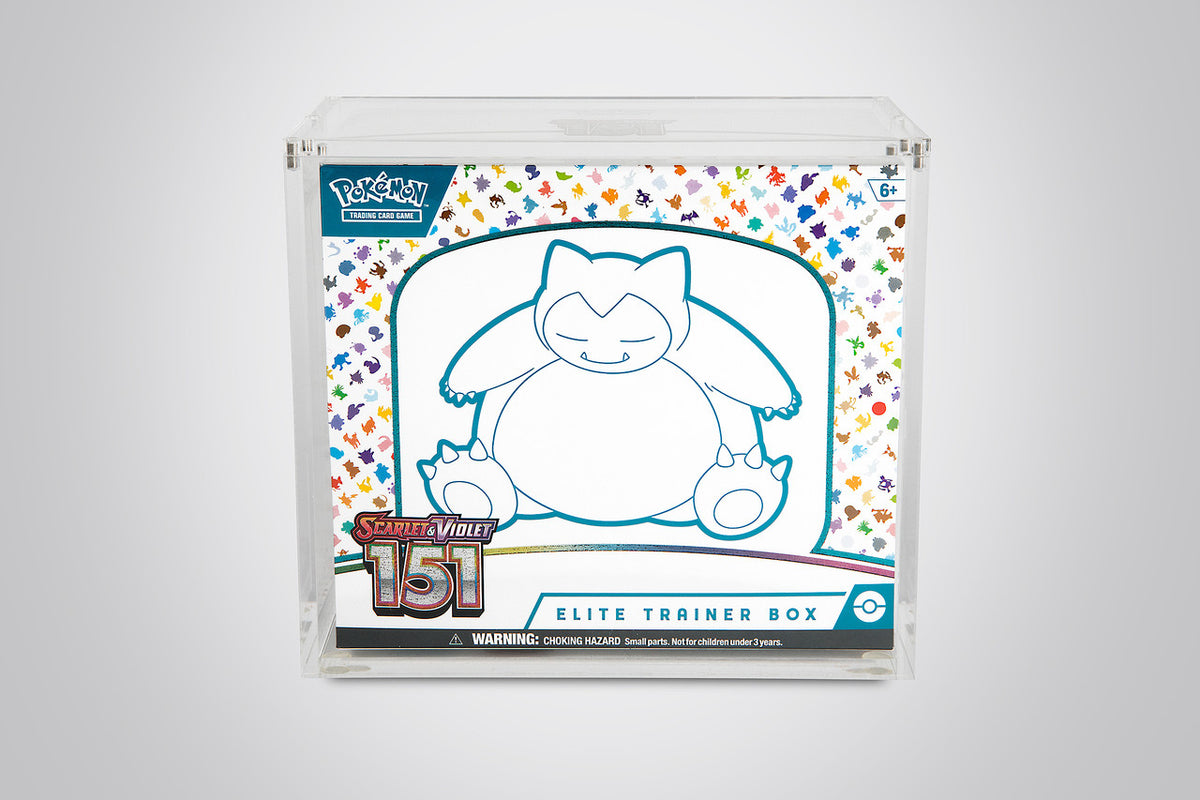 Pokémon Elite Trainer Box Acrylic Display Case