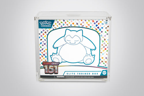 Pokémon Elite Trainer Box Acrylic Display Case