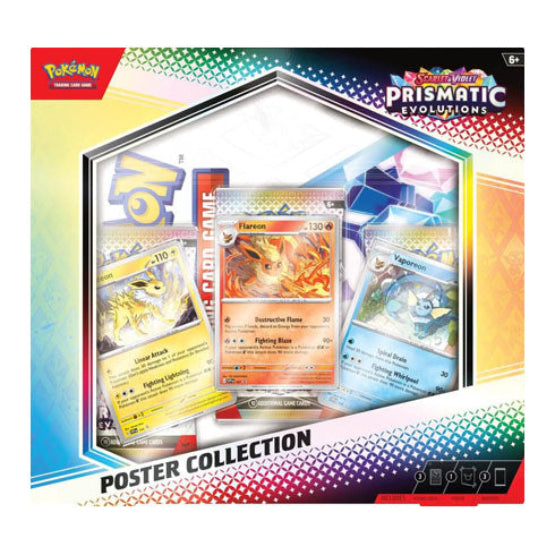 Pokémon TCG: Scarlet & Violet Prismatic Evolutions Poster Collection