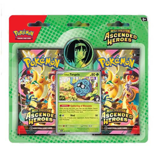 Pokémon TCG: Mega Evolution Ascended Heroes Collection Erika/Larry (Pair)