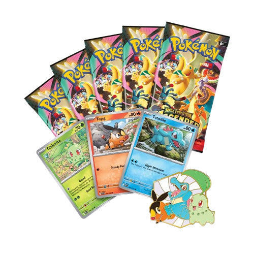 Pokémon TCG: Mega Evolution Ascended Heroes First Partners Deluxe Pin Collection