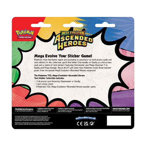Pokémon TCG: Mega Evolution Ascended Heroes Tech Sticker Collection (Pair)