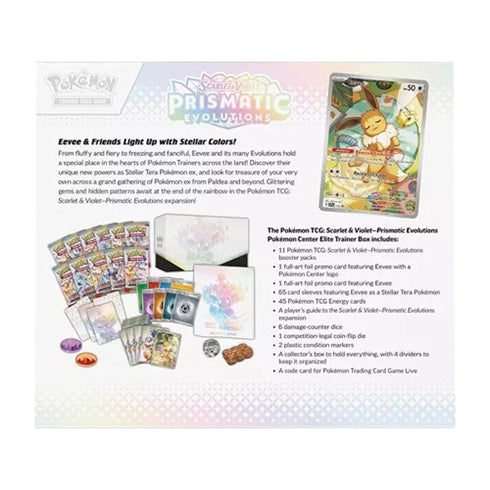 Pokémon TCG: Prismatic Evolutions Pokémon Center Elite Trainer Box