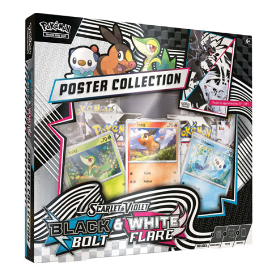 Pokémon TCG: Black Bolt & White Flare Unova Poster Collection