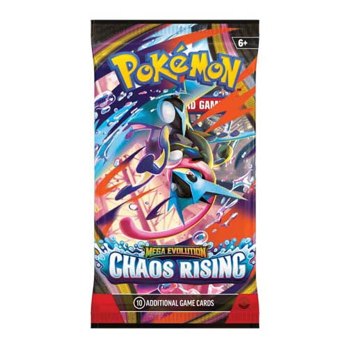 Pokémon TCG: Mega Evolution Chaos Rising Single Booster Pack