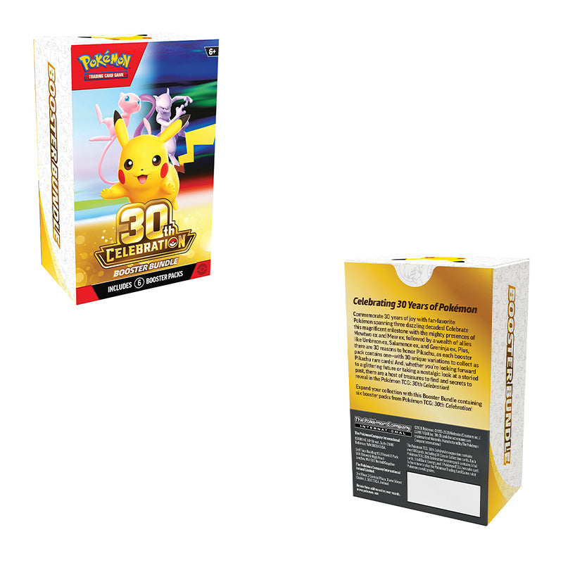 Pokémon TCG: 30th Celebration Booster Bundle