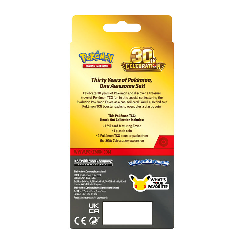 Pokémon TCG: 30th Celebration Knock Out Collection