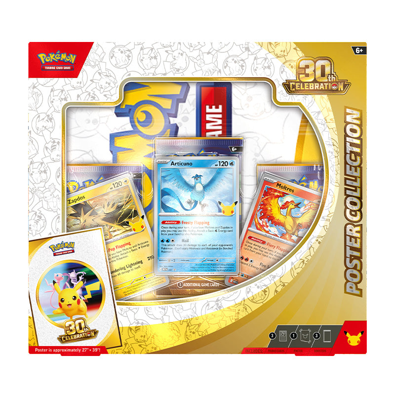 Pokémon TCG: 30th Celebration Poster Collection