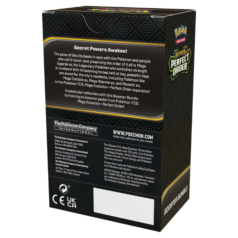 Pokémon TCG: Mega Evolution Perfect Order Booster Bundle