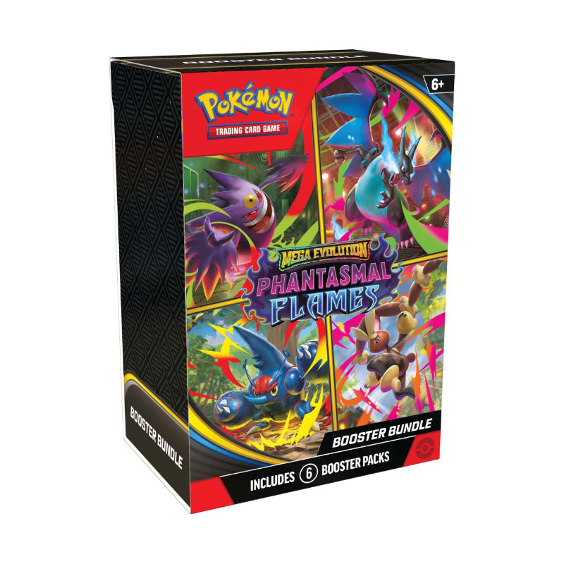 Pokémon TCG: Mega Evolution Phantasmal Flames Booster Bundle