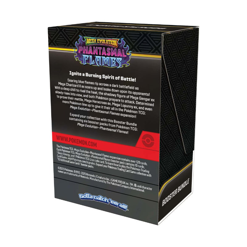 Pokémon TCG: Mega Evolution Phantasmal Flames Booster Bundle