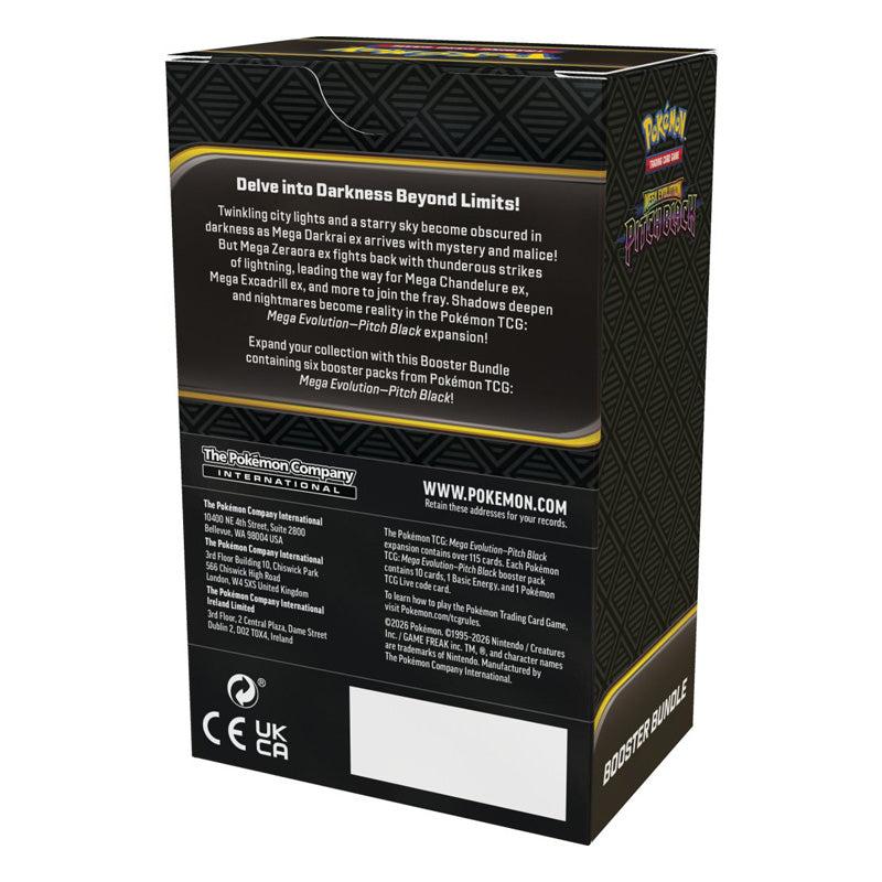 Pokémon TCG: Mega Evolution Pitch Black Booster Bundle