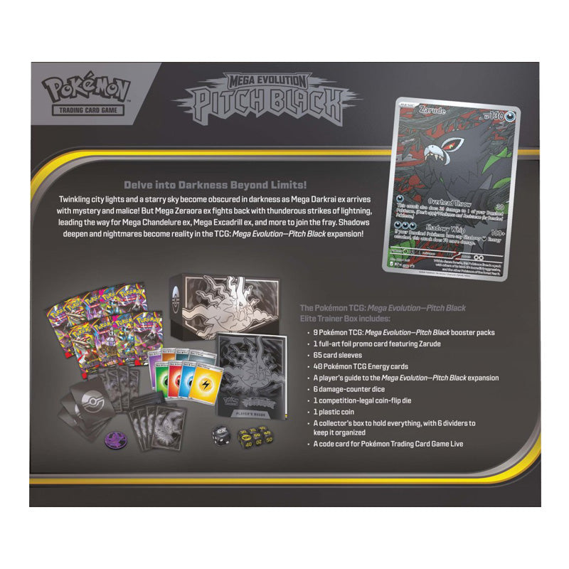 Pokémon TCG: Mega Evolution Pitch Black Elite Trainer Box