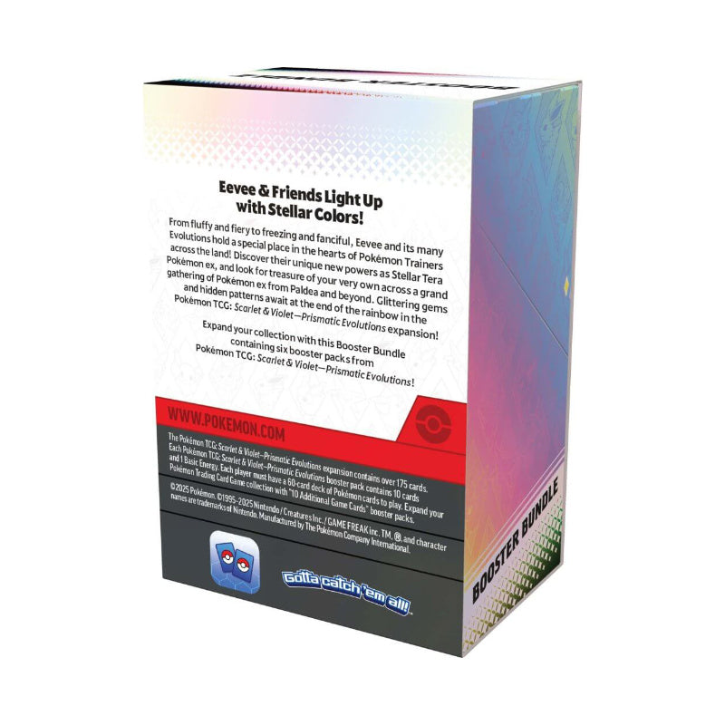 Pokémon TCG: Scarlet & Violet Prismatic Evolutions Booster Bundle