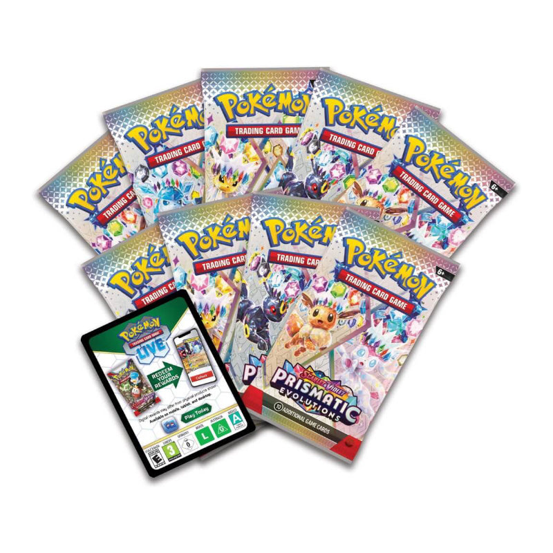Pokémon TCG: Scarlet & Violet Prismatic Evolutions Elite Trainer Box