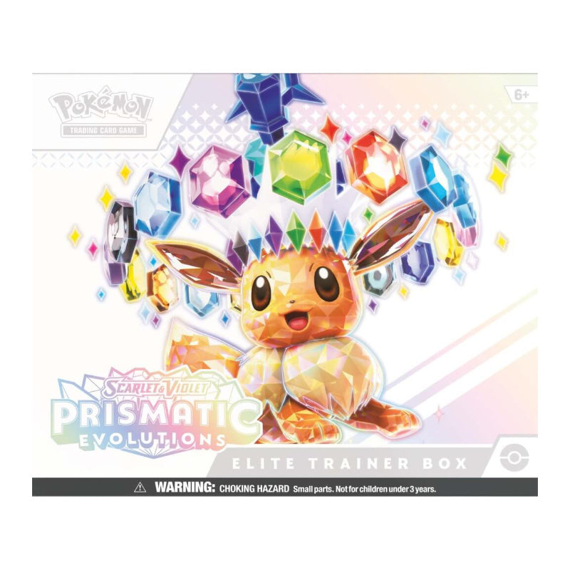 Pokémon TCG: Scarlet & Violet Prismatic Evolutions Elite Trainer Box