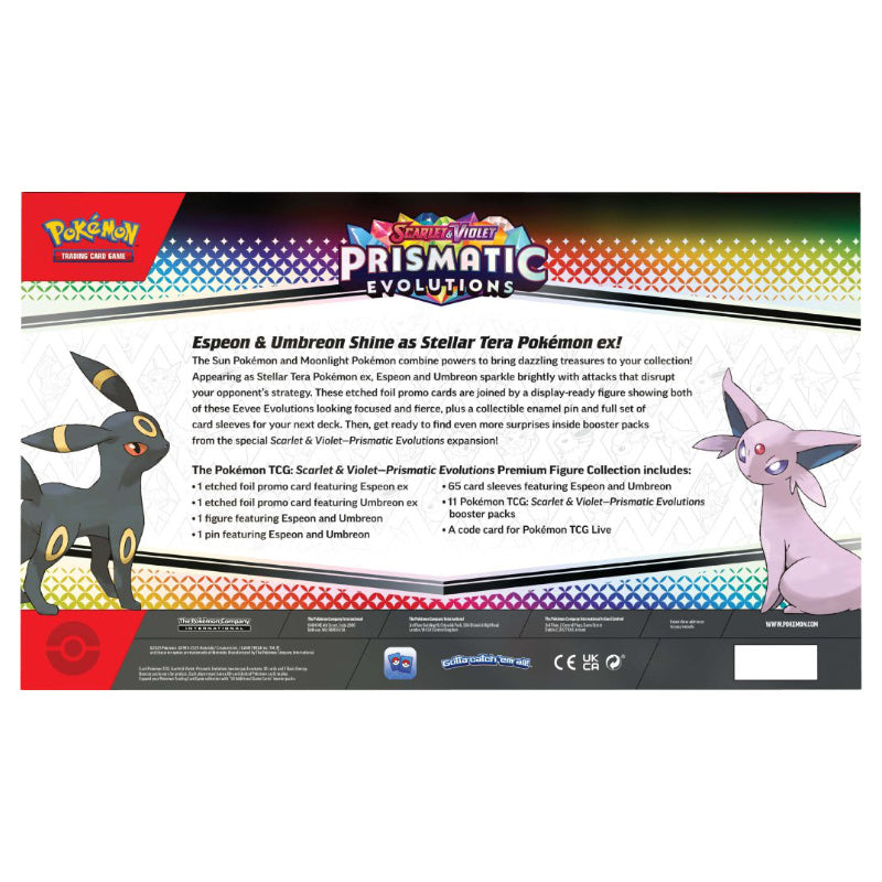 Pokémon TCG: Scarlet & Violet Prismatic Evolutions Premium Figure Collection
