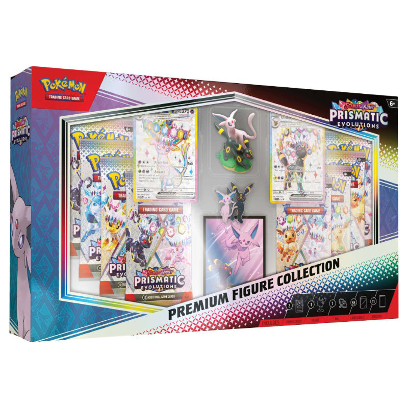 Pokémon TCG: Scarlet & Violet Prismatic Evolutions Premium Figure Collection