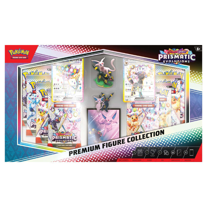 Pokémon TCG: Scarlet & Violet Prismatic Evolutions Premium Figure Collection