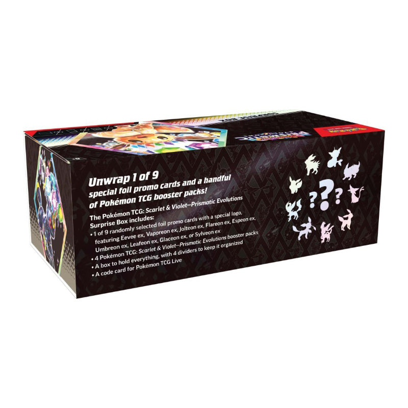 Pokémon TCG: Scarlet & Violet Prismatic Evolutions Surprise Box