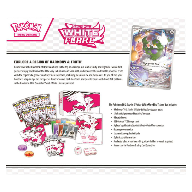 Pokémon TCG: Scarlet & Violet White Flare Elite Trainer Box
